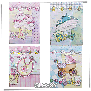 (BY74E)<br>[Glossy] Baby Design #BY74E
