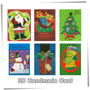 (S510301)<br>[HM] Christmas Hand Made Card #01